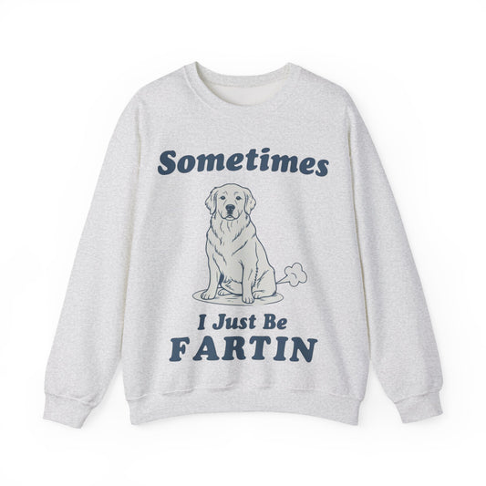 Golden Retriever Fartin Sweatshirt