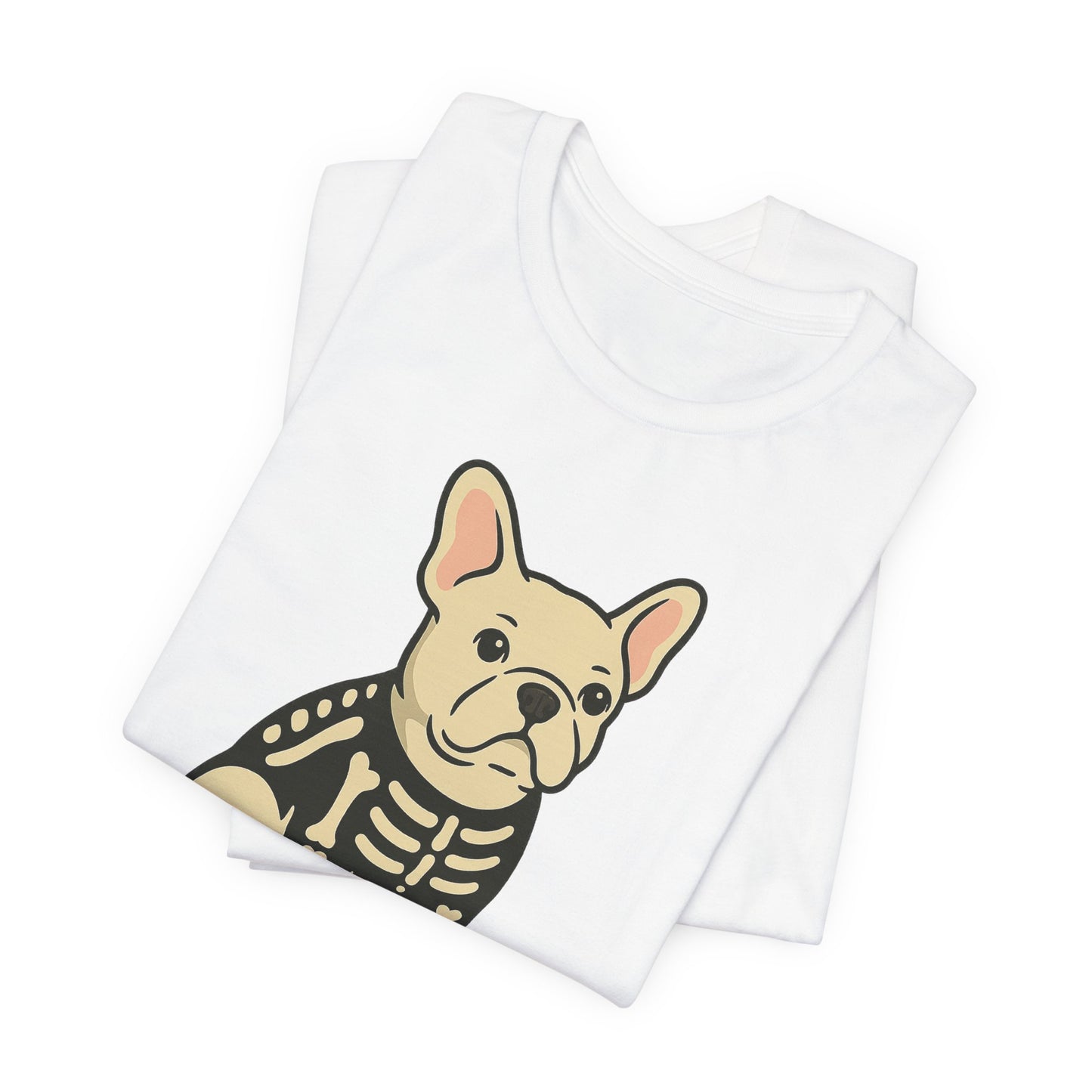 White French Bulldog Stay. Slay. Halloween TShirt