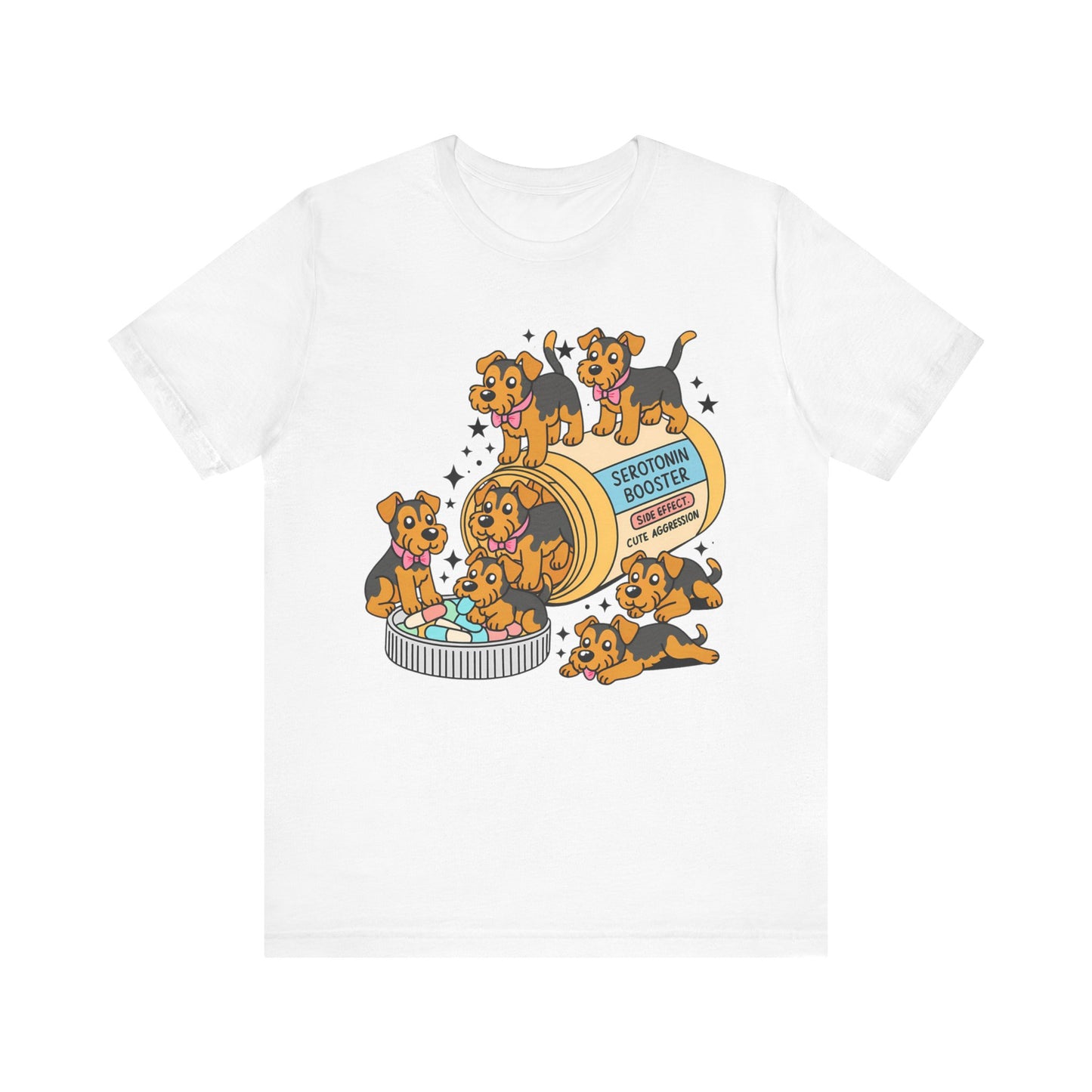 Airedale Terrier Serotonin Tshirt