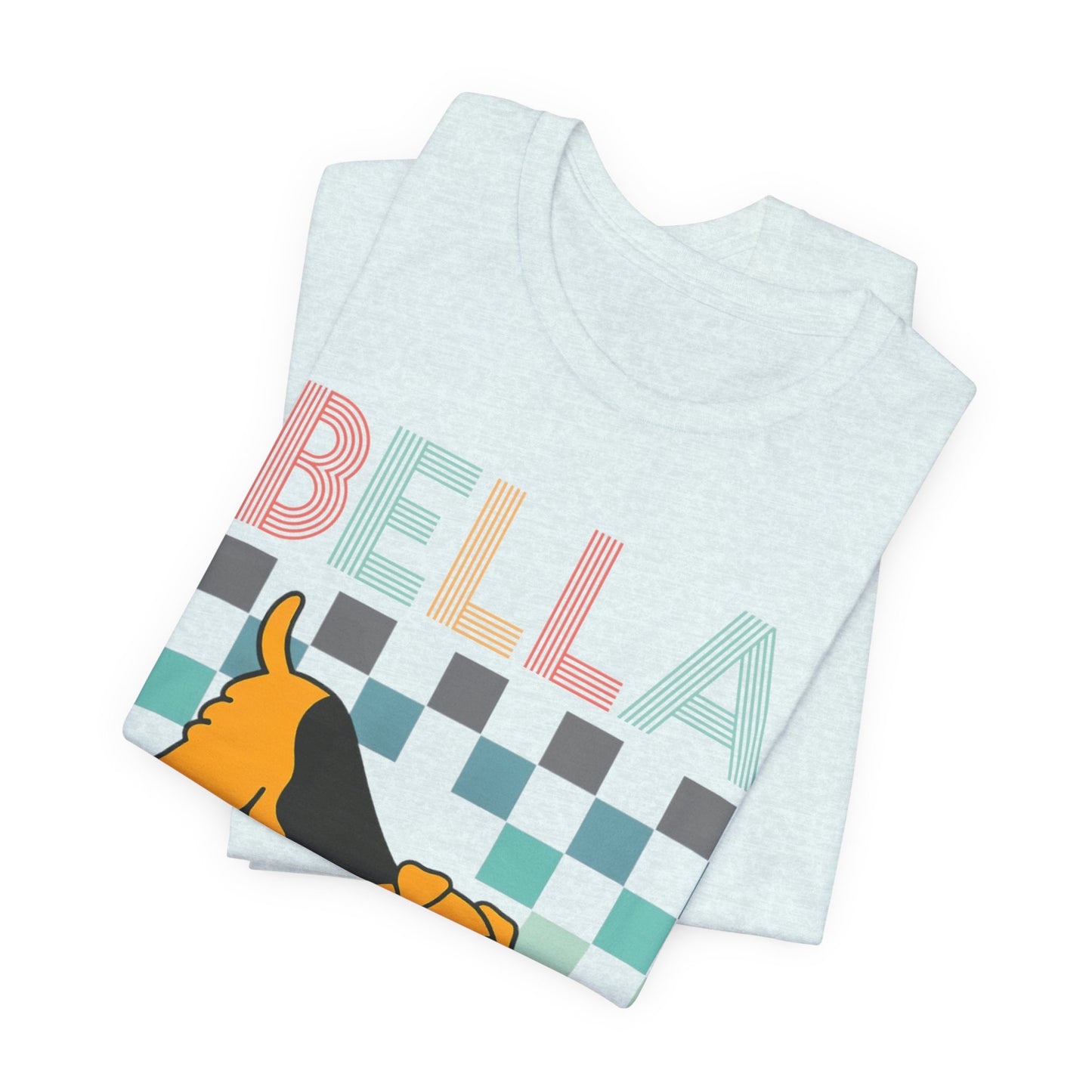 Airedale Terrier Checkered TShirt