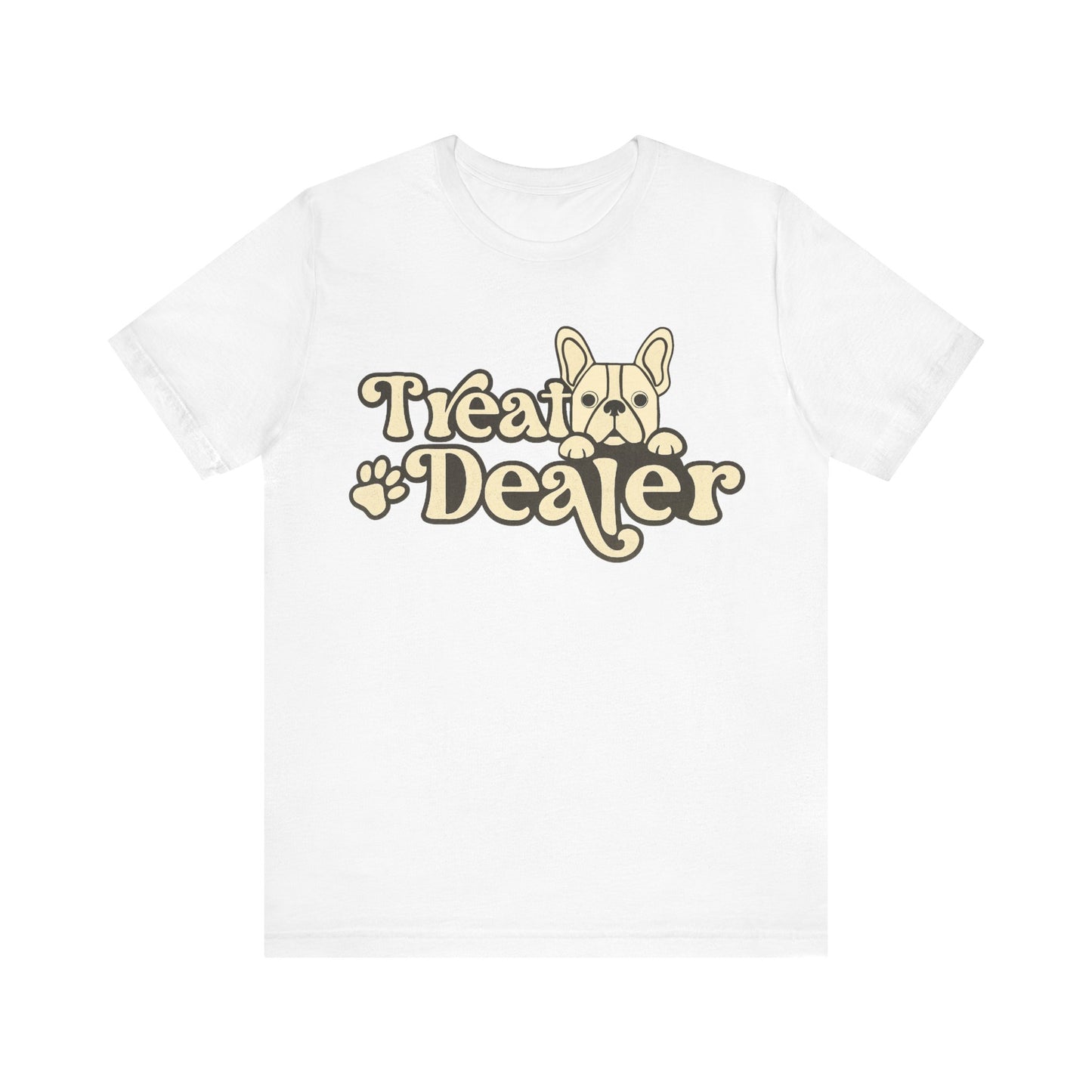 White French Bulldog Treat Dealer TShirt