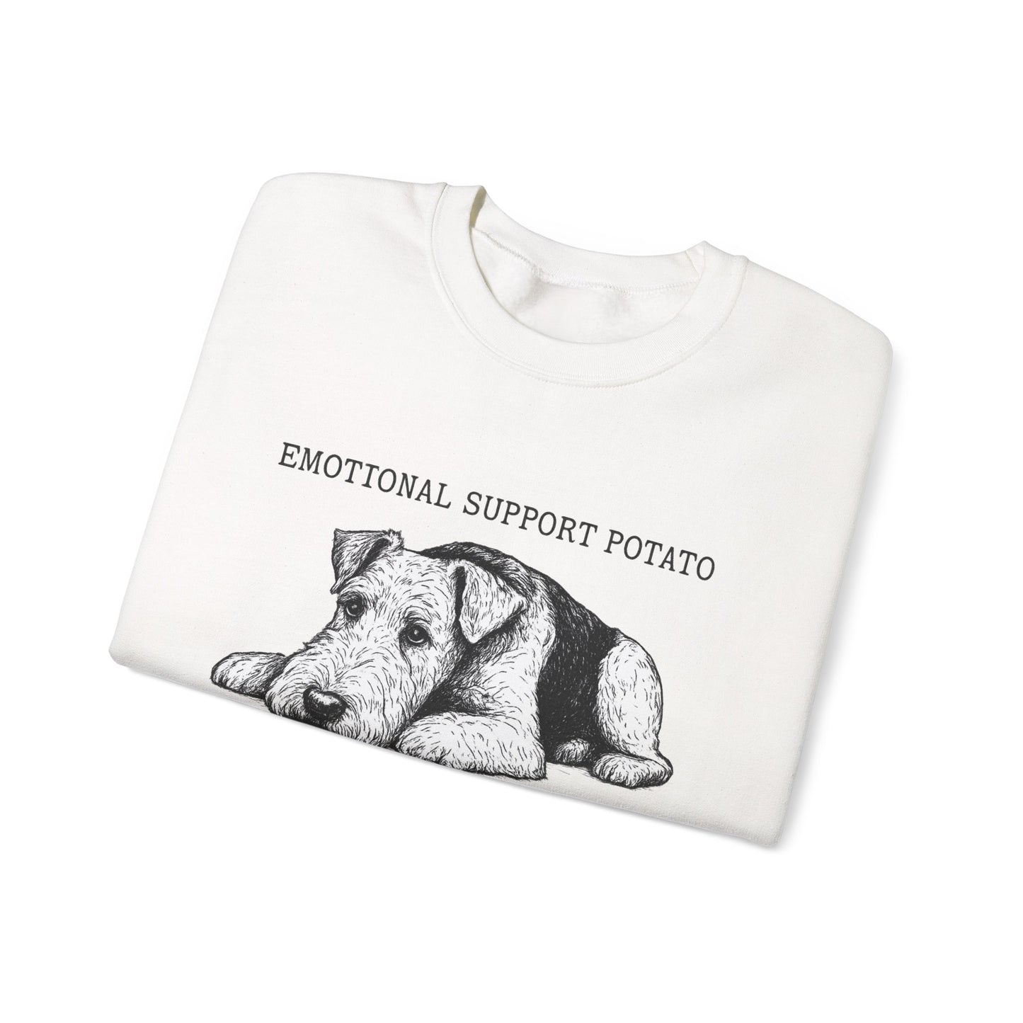 Airedale Terrier Potato Sweatshirt