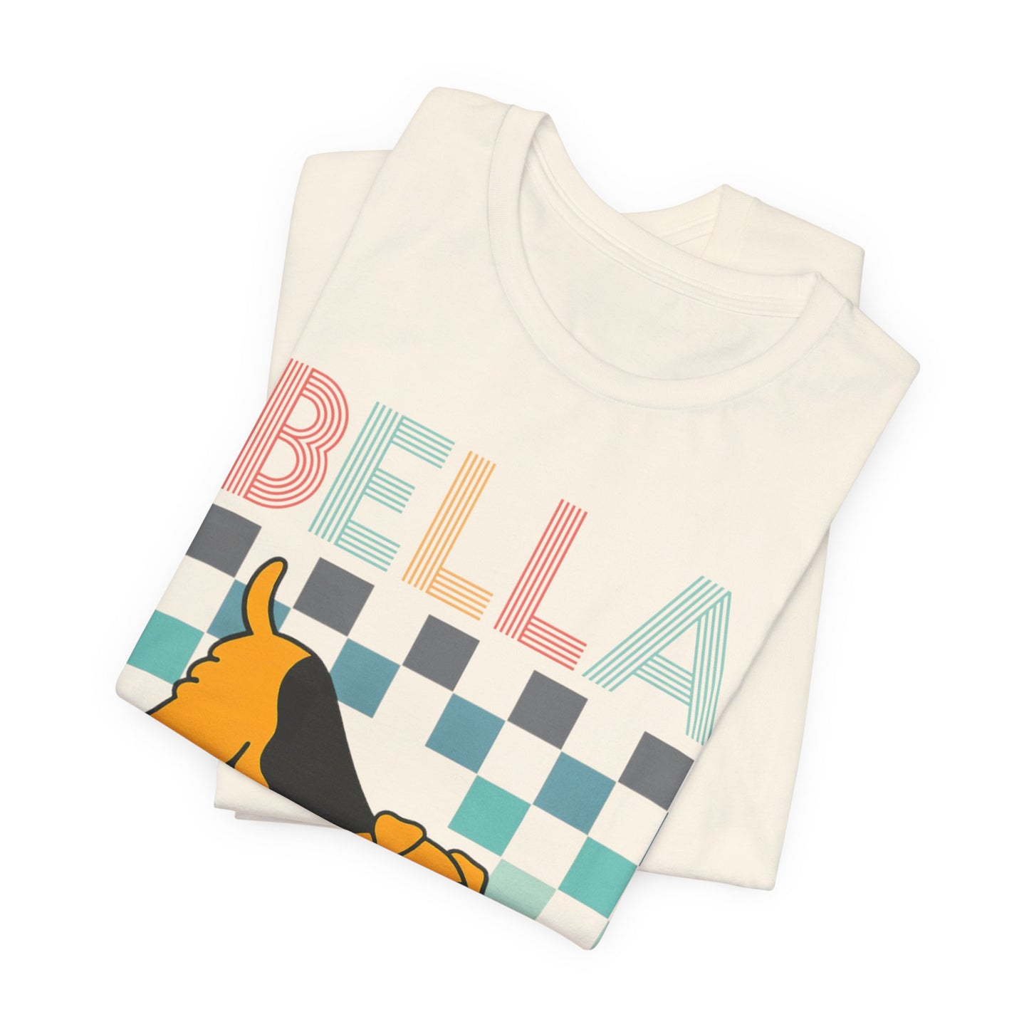 Airedale Terrier Checkered TShirt