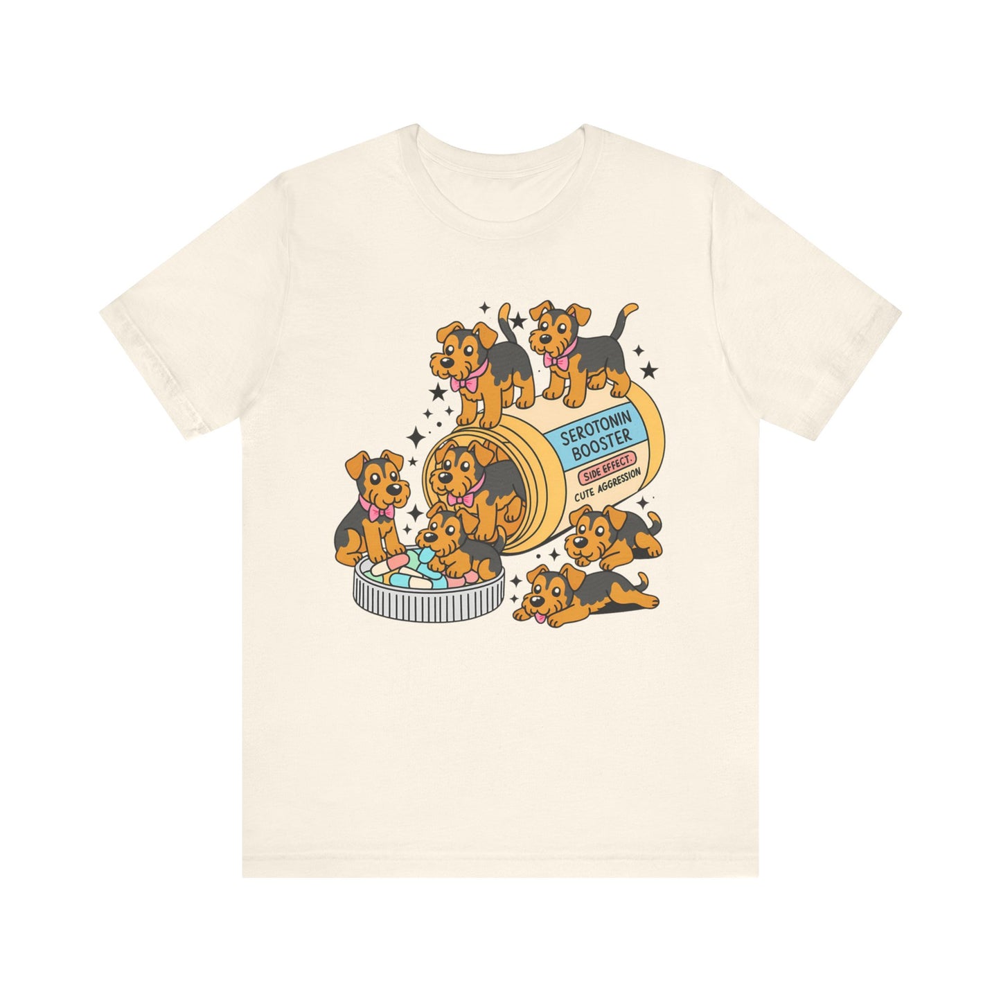 Airedale Terrier Serotonin Tshirt