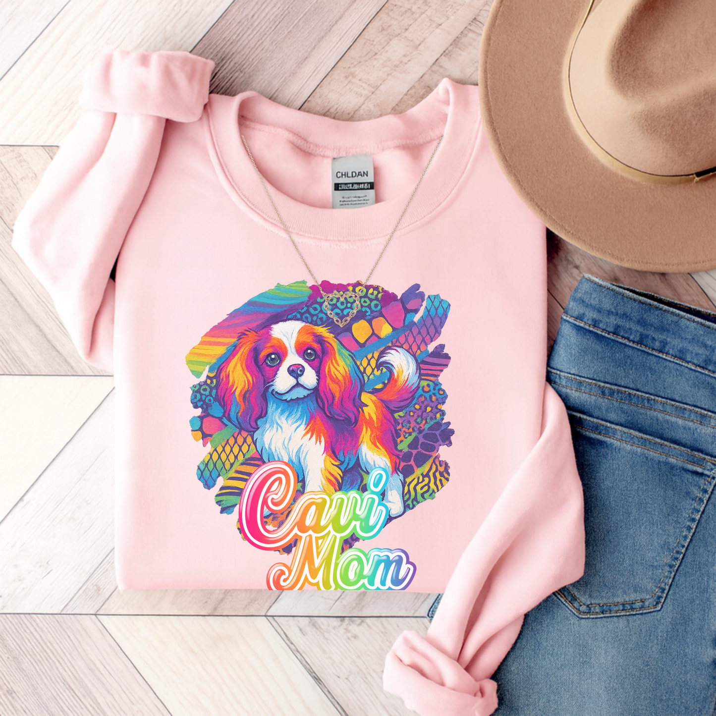 Blenheim Cavalier Neon Sweatshirt