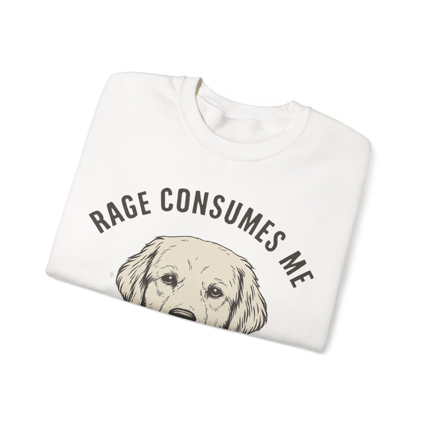 Rage Golden Retriever Sweatshirt