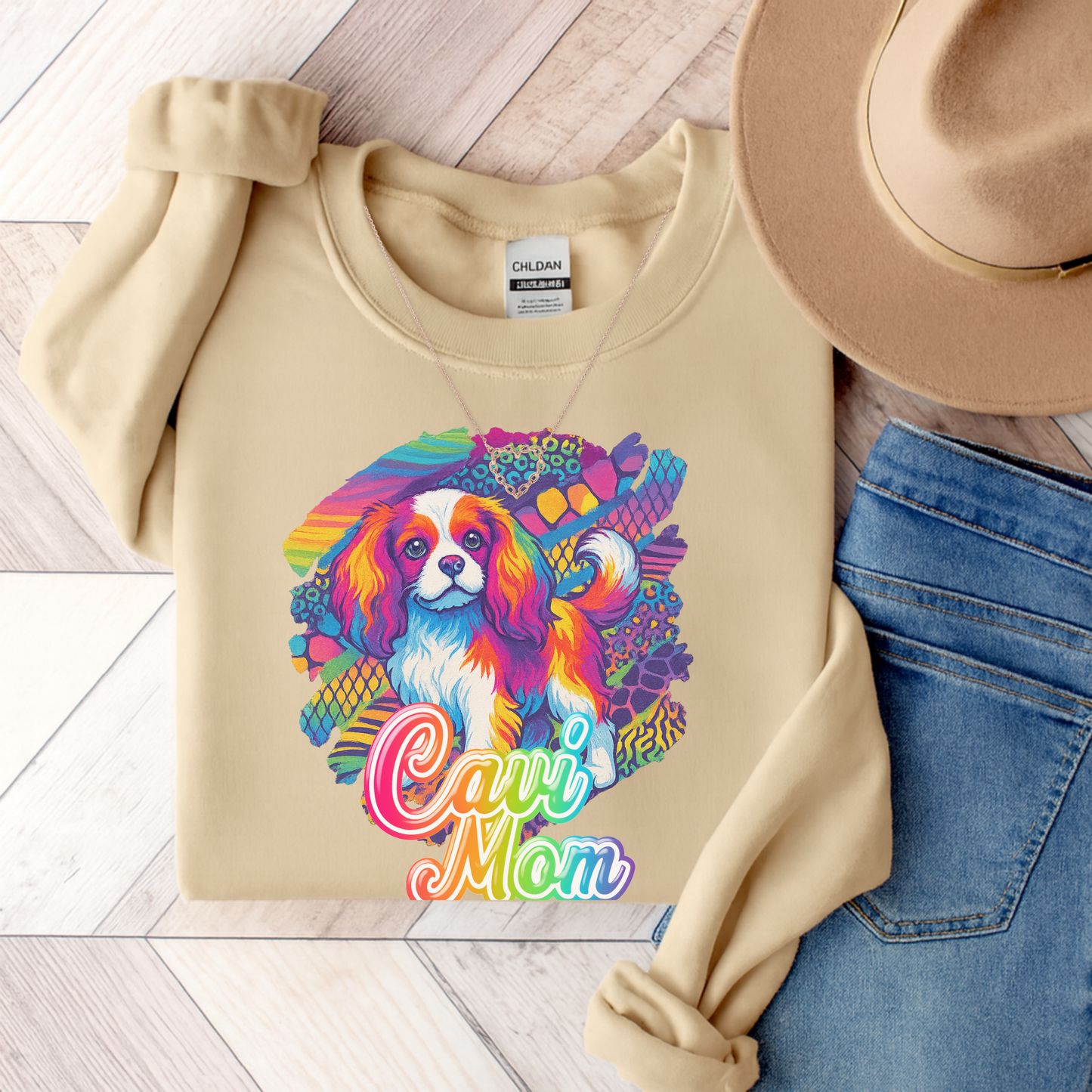 Blenheim Cavalier Neon Sweatshirt