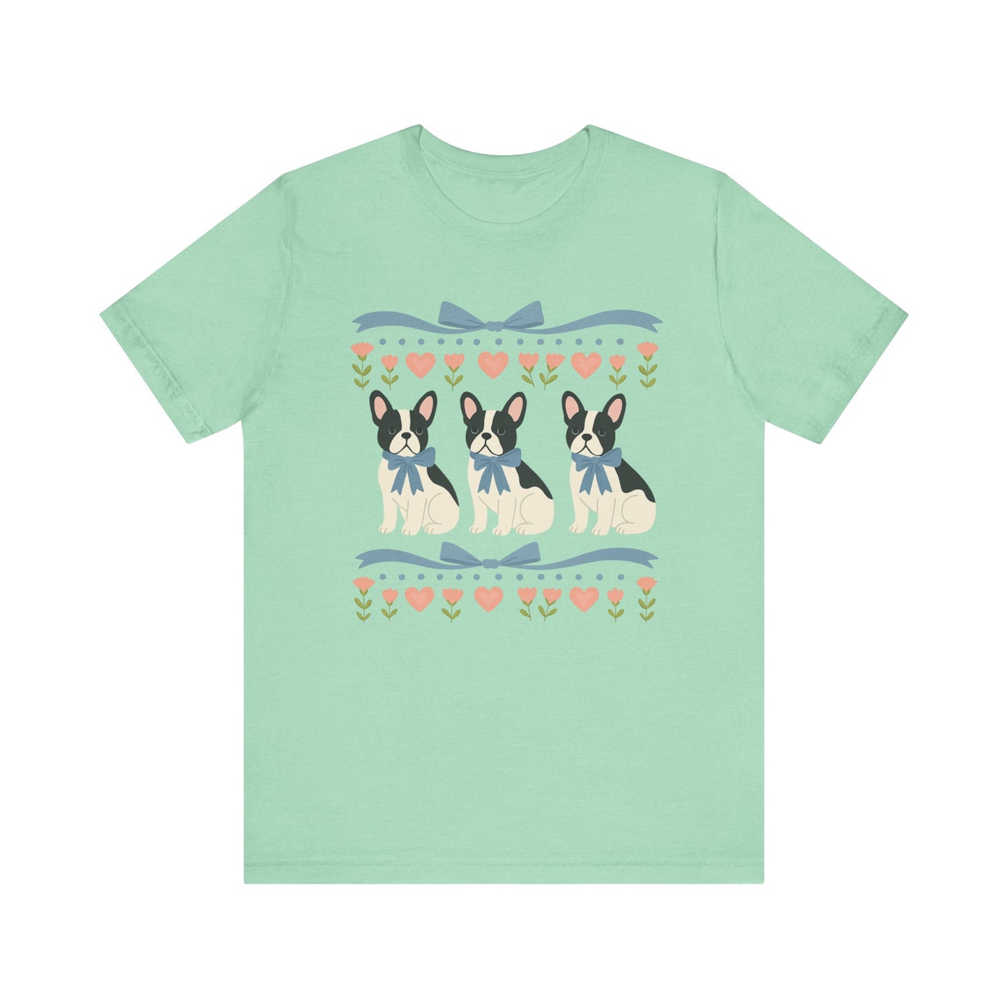 Piebald French Bulldog Grandma TShirt