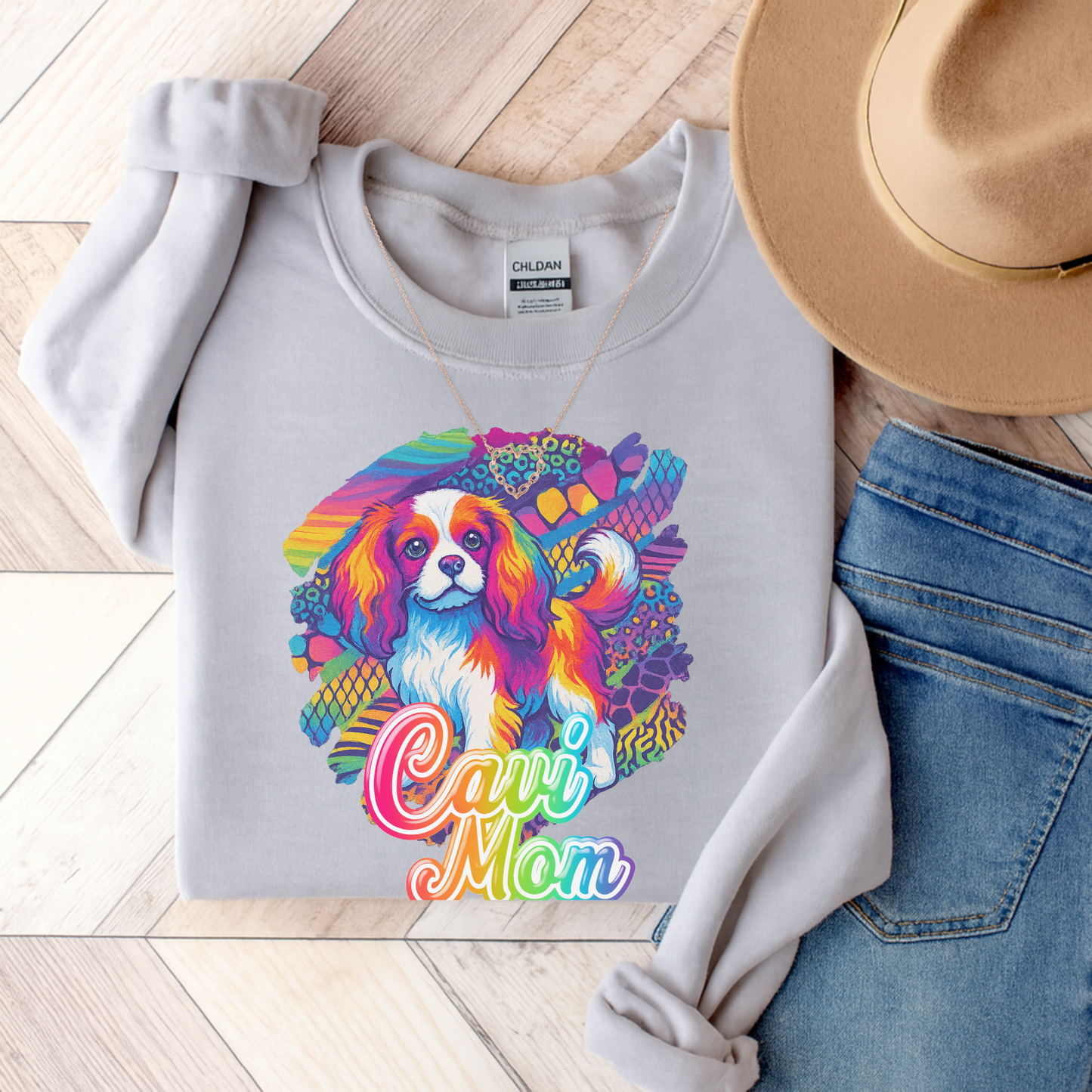 Blenheim Cavalier Neon Sweatshirt