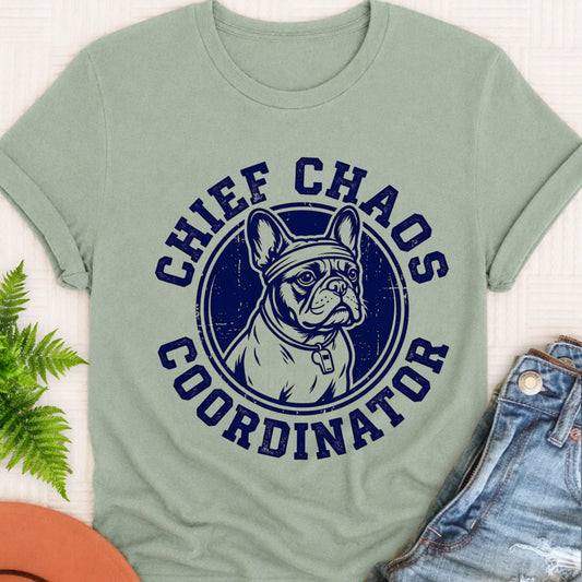 Frenchie Gym Coach Sports Coach Unisex TShirt Bay