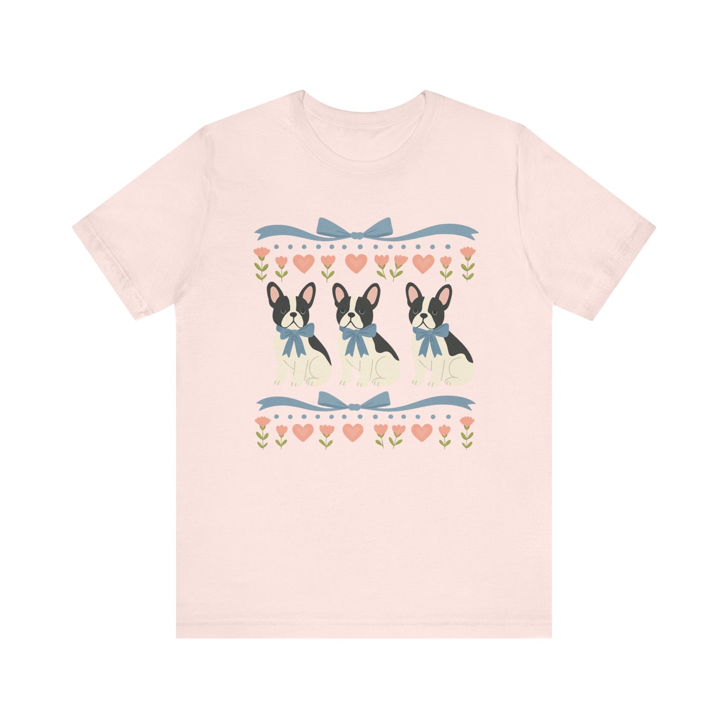 Piebald French Bulldog Grandma TShirt