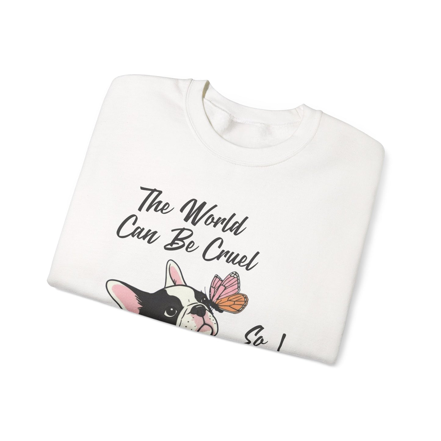 Cruel World Piebald Frenchie Sweatshirt