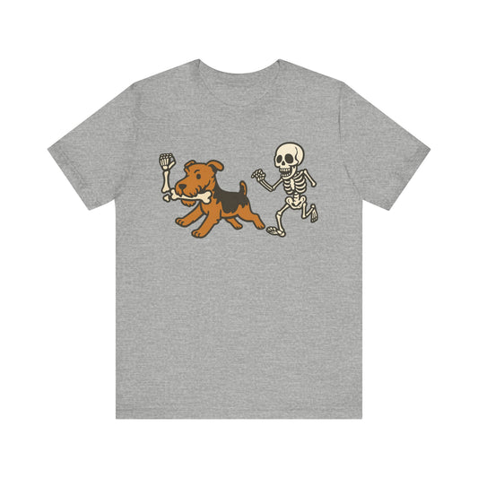 Airedale Terrier Grave Robber TShirt
