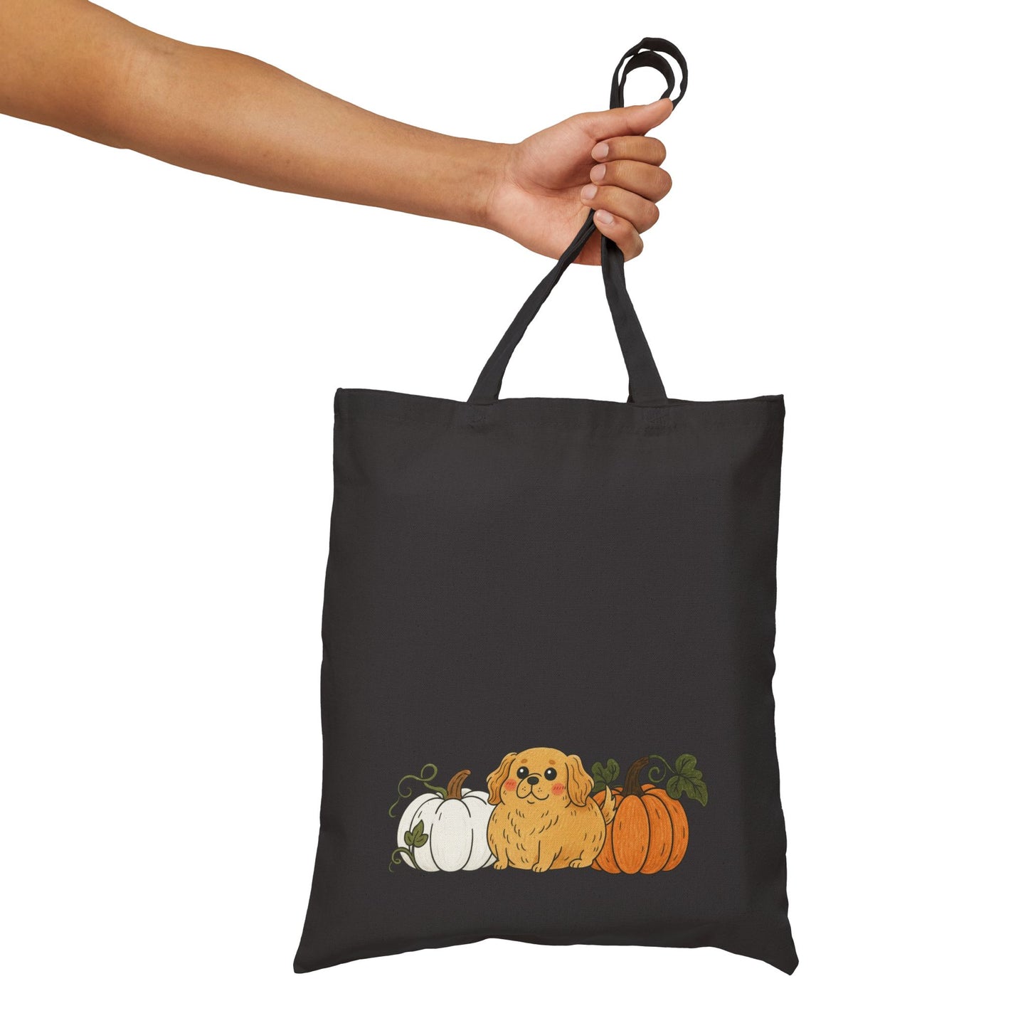 Golden Retriever Pupkin Tote Bag