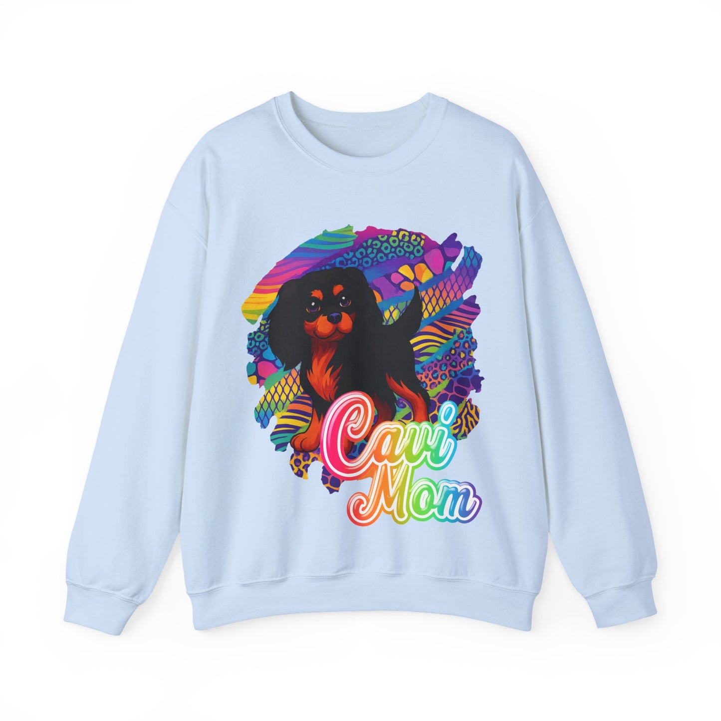 Black & Tan Cavalier Neon Sweatshirt