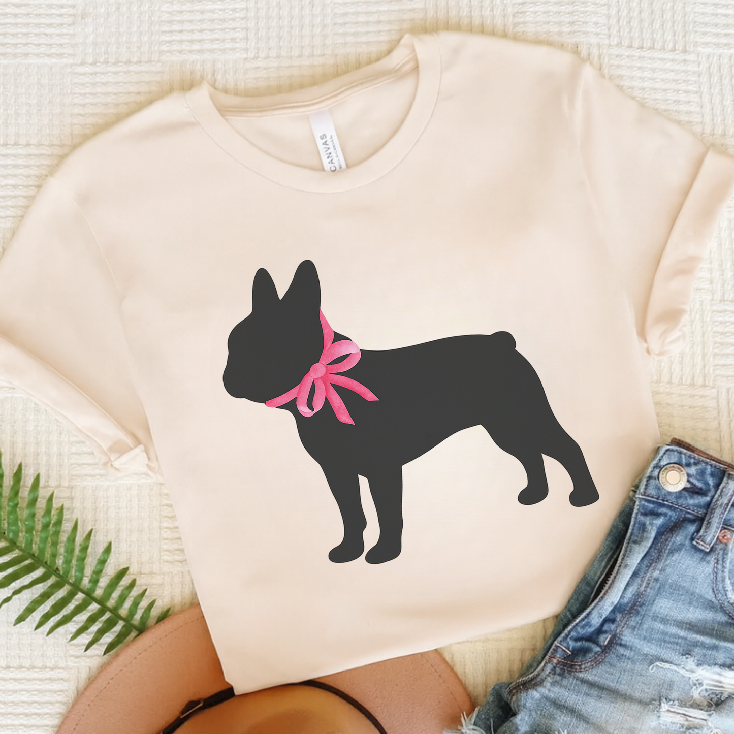 French Bulldog Silhouette TShirt