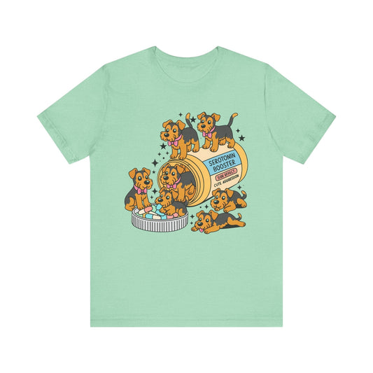 Airedale Terrier Serotonin Tshirt