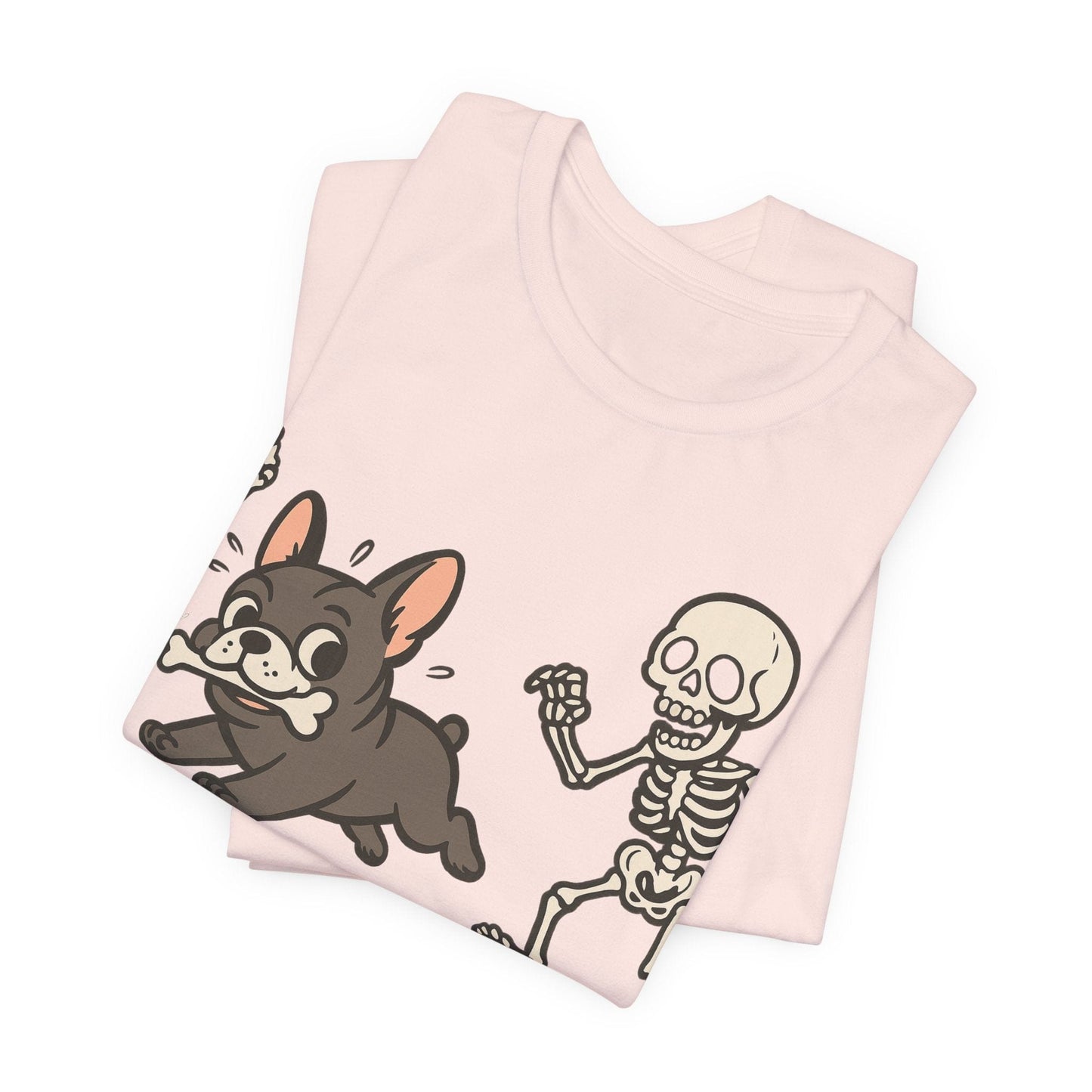 Printify T-Shirt Black French Bulldog Grave Robber TShirt