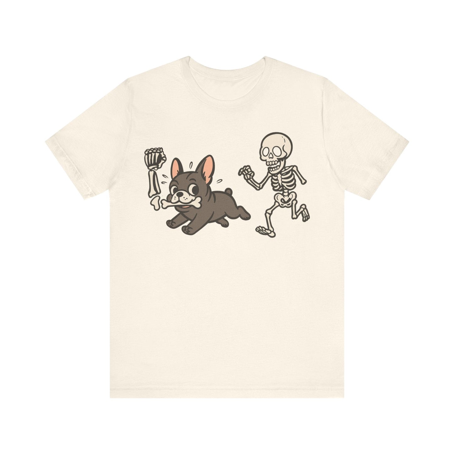 Printify T-Shirt Black French Bulldog Grave Robber TShirt