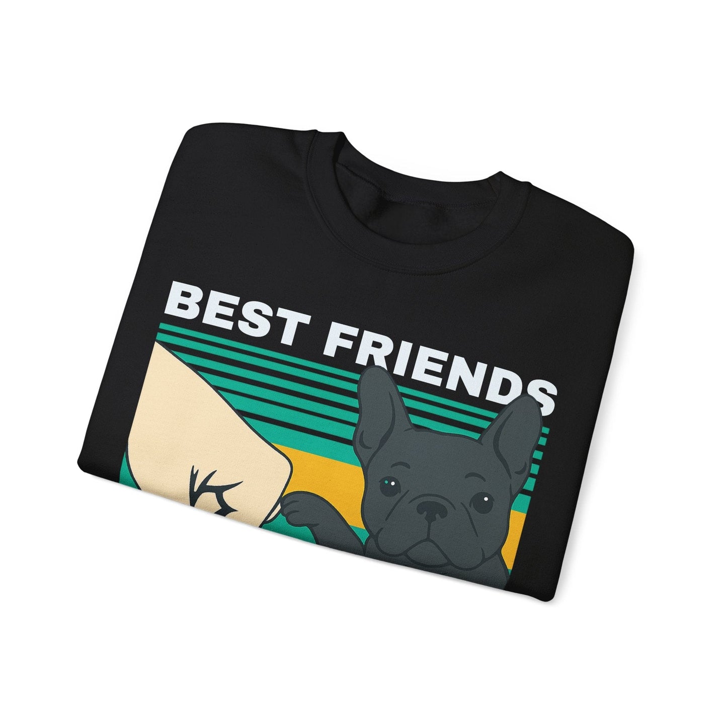 Black Frenchie Besties Sweatshirt