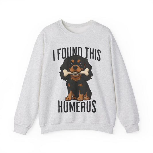 Black Tan Cavalier Humerus Sweatshirt