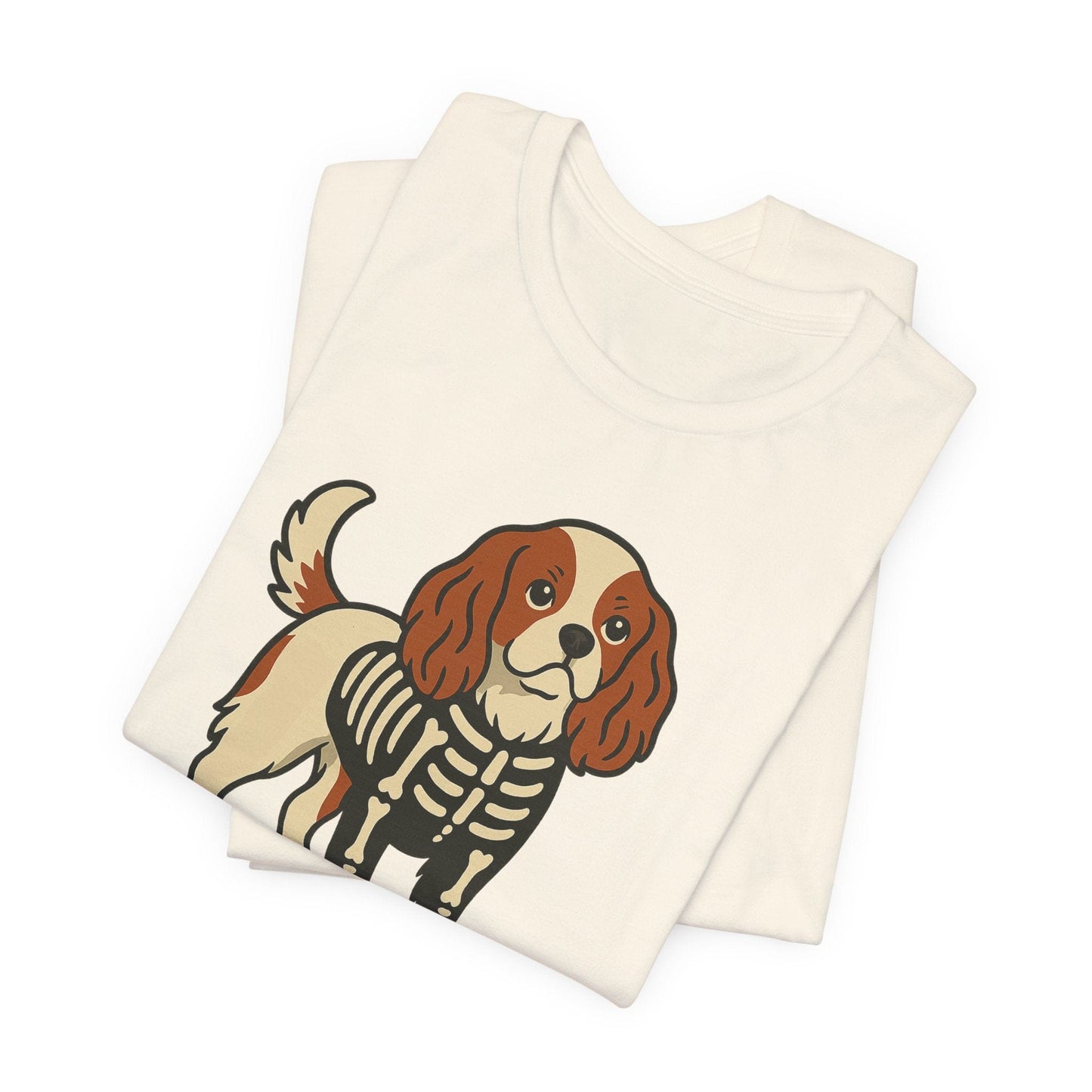 Printify T-Shirt Blenheim Cavalier King Charles Stay. Slay. Halloween TShirt