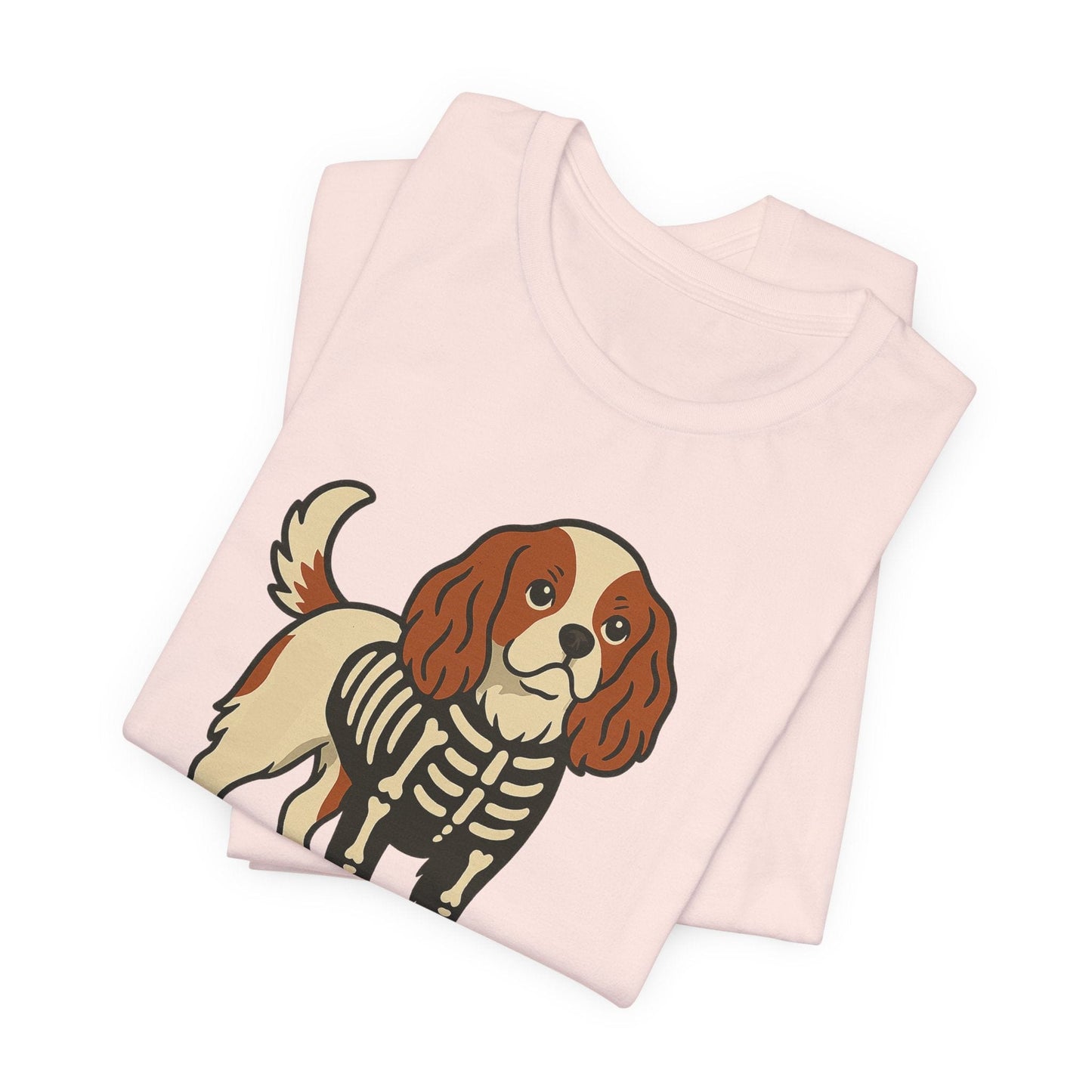 Printify T-Shirt Blenheim Cavalier King Charles Stay. Slay. Halloween TShirt