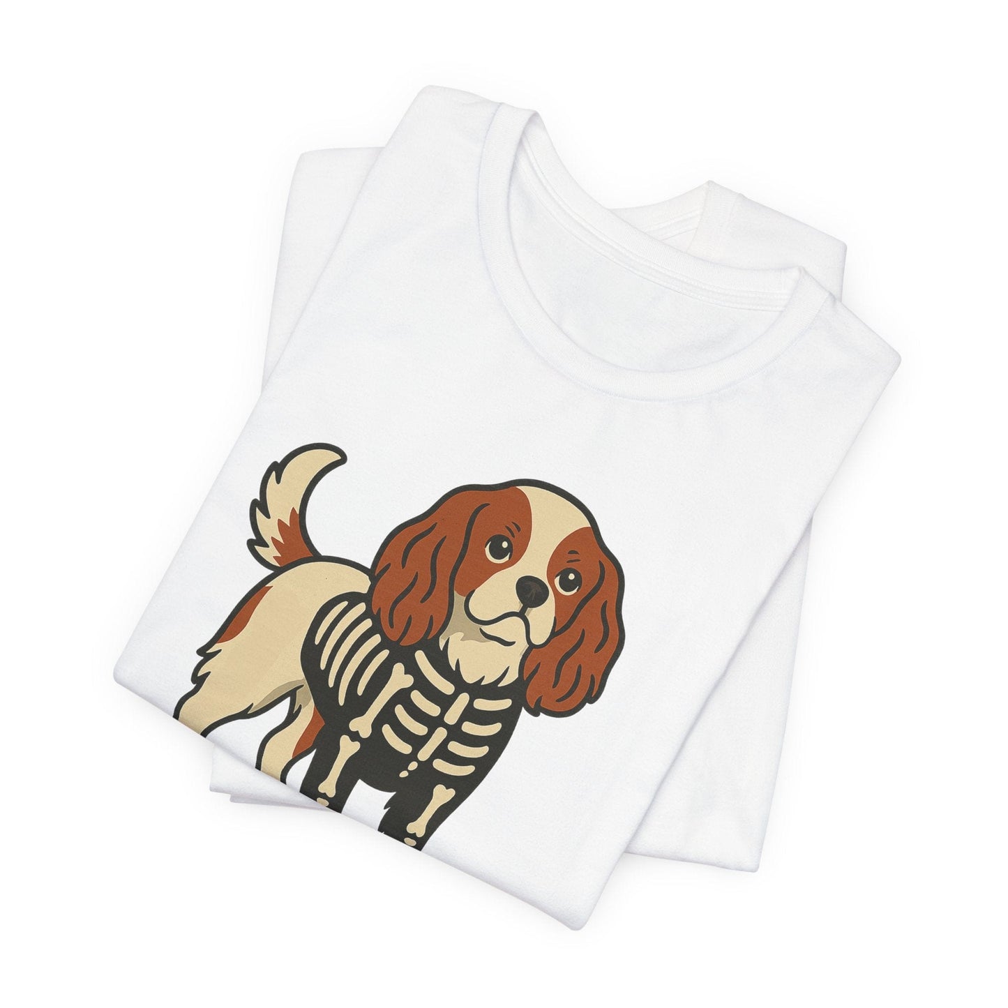 Printify T-Shirt Blenheim Cavalier King Charles Stay. Slay. Halloween TShirt