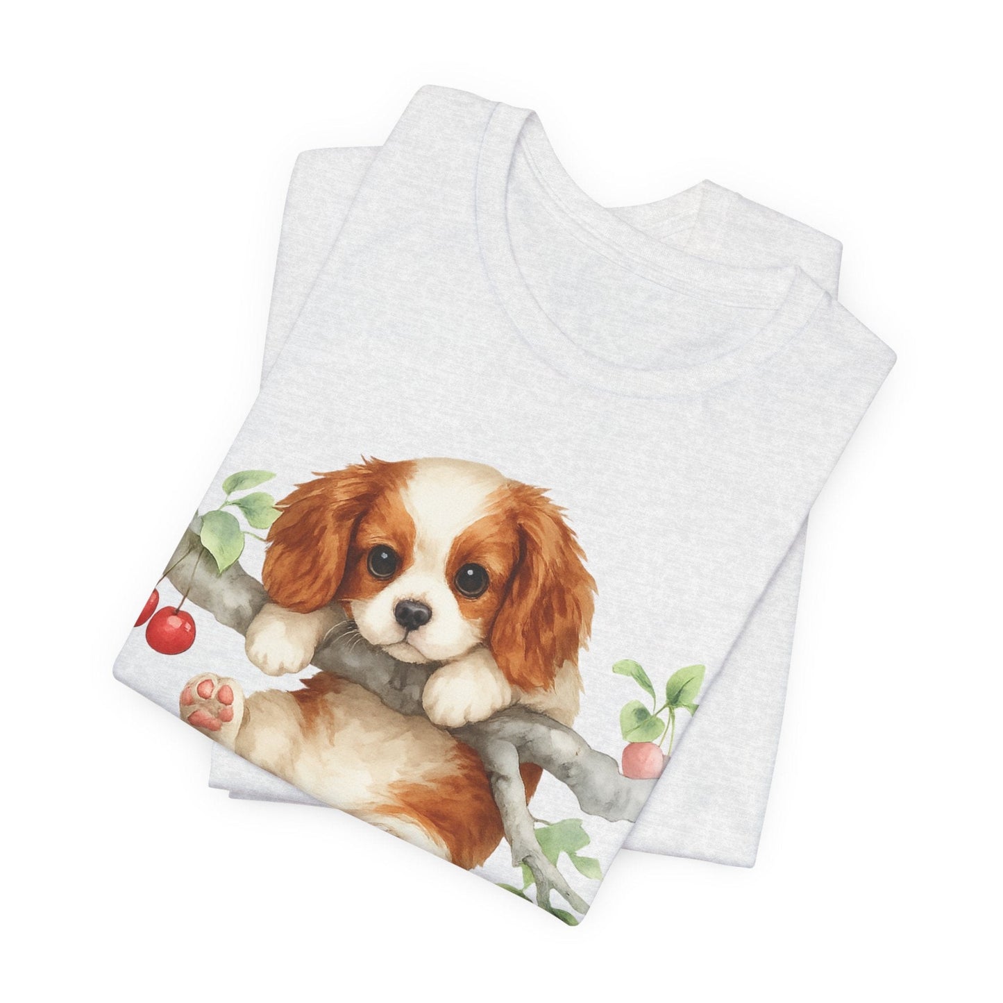 Printify T-Shirt Blenheim King Charles Hang In There Tshirt