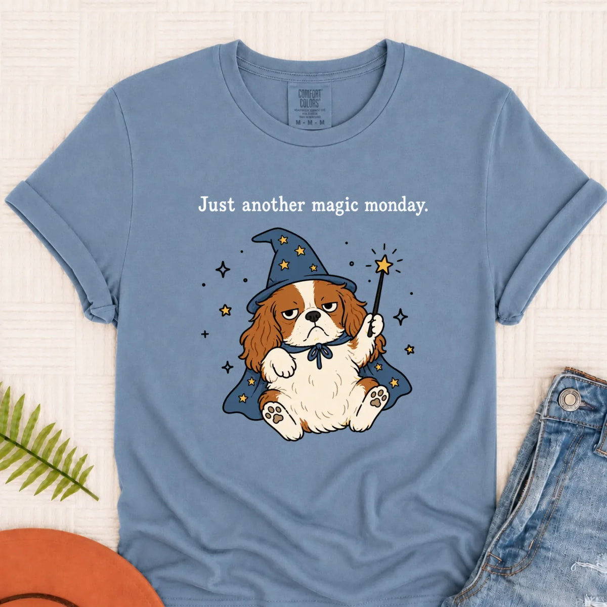 T-Shirt Blue Jean / S Cavalier Anti Job Magic Monday Unisex TShirt