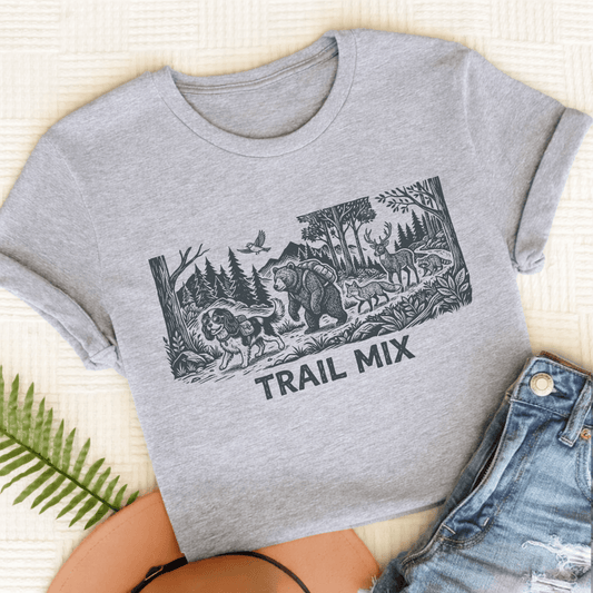 Cavalier Hiking Trail Mix Unisex TShirt Sport Grey