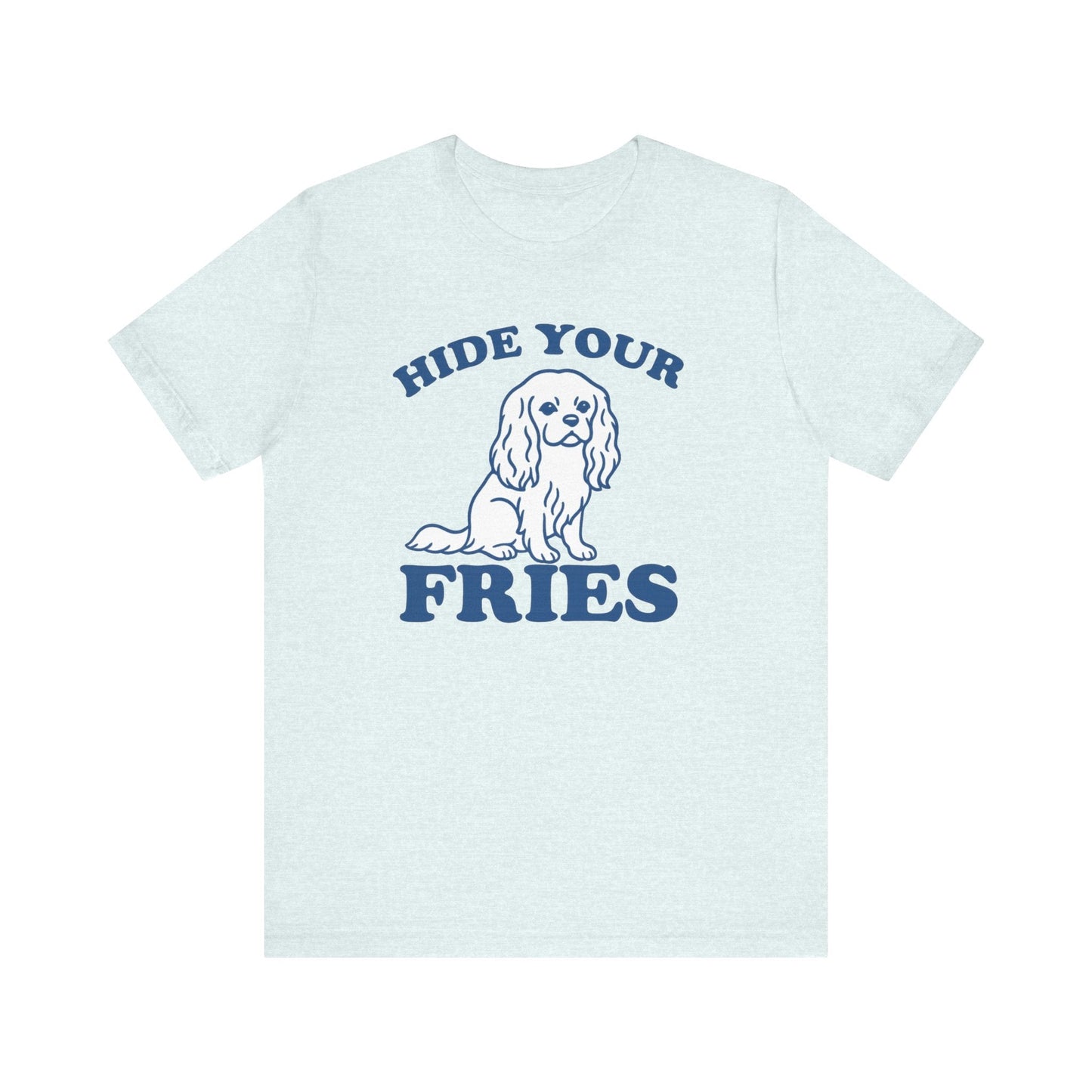 Printify T-Shirt Cavalier King Charles Fries TShirt