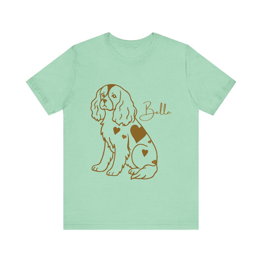 Cavalier King Charles Heart Dog TShirt