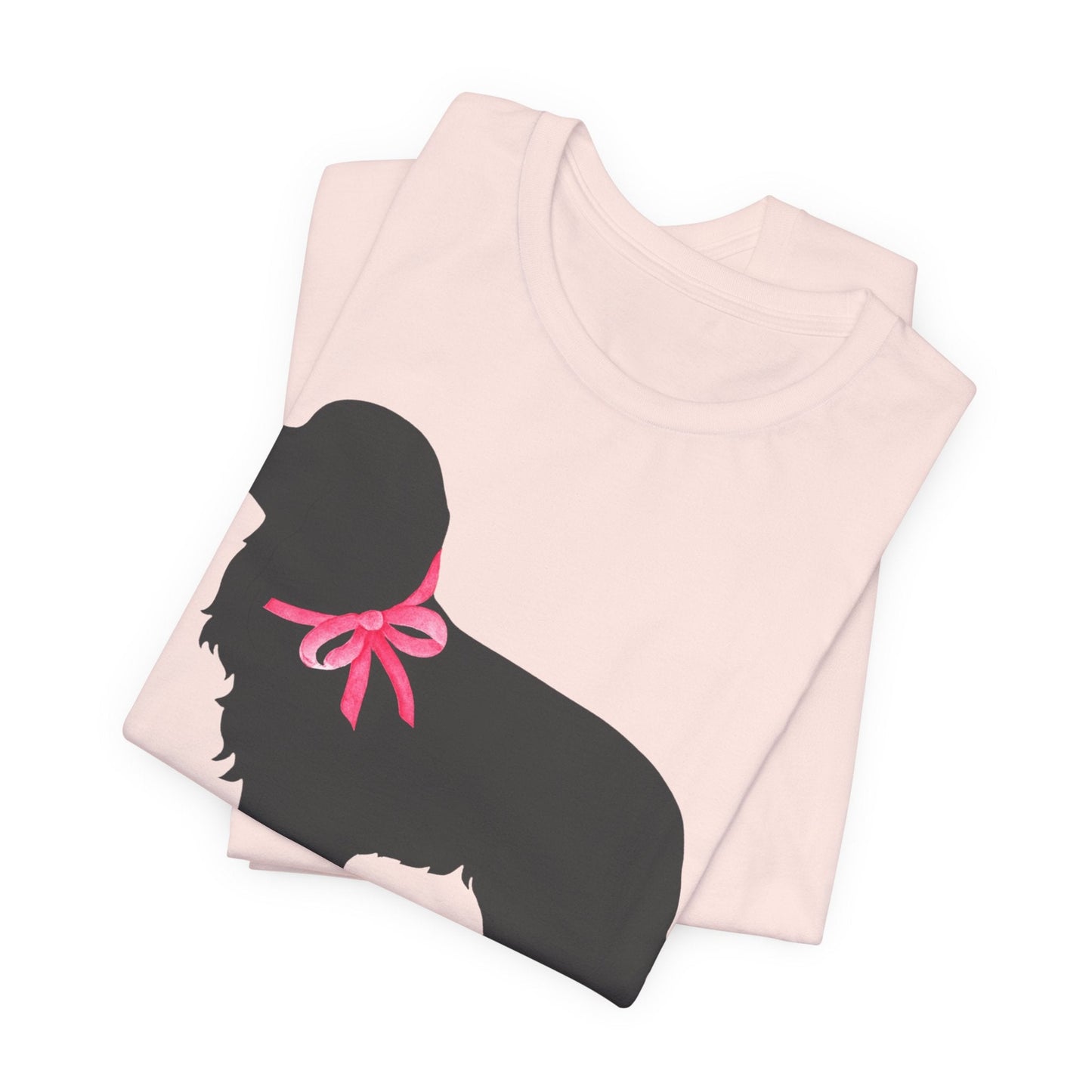 Printify T-Shirt Cavalier King Charles Silhouette TShirt