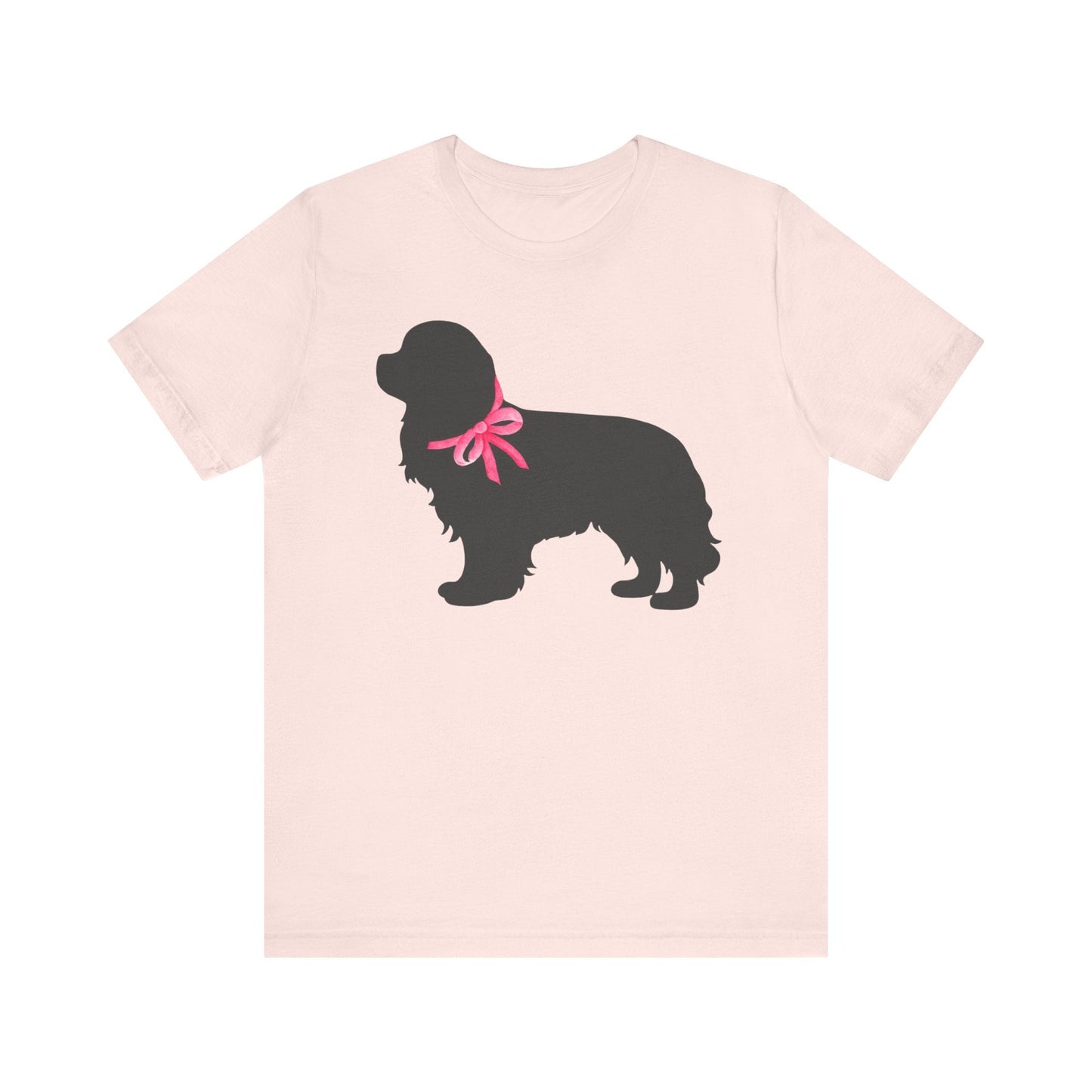 Printify T-Shirt Cavalier King Charles Silhouette TShirt