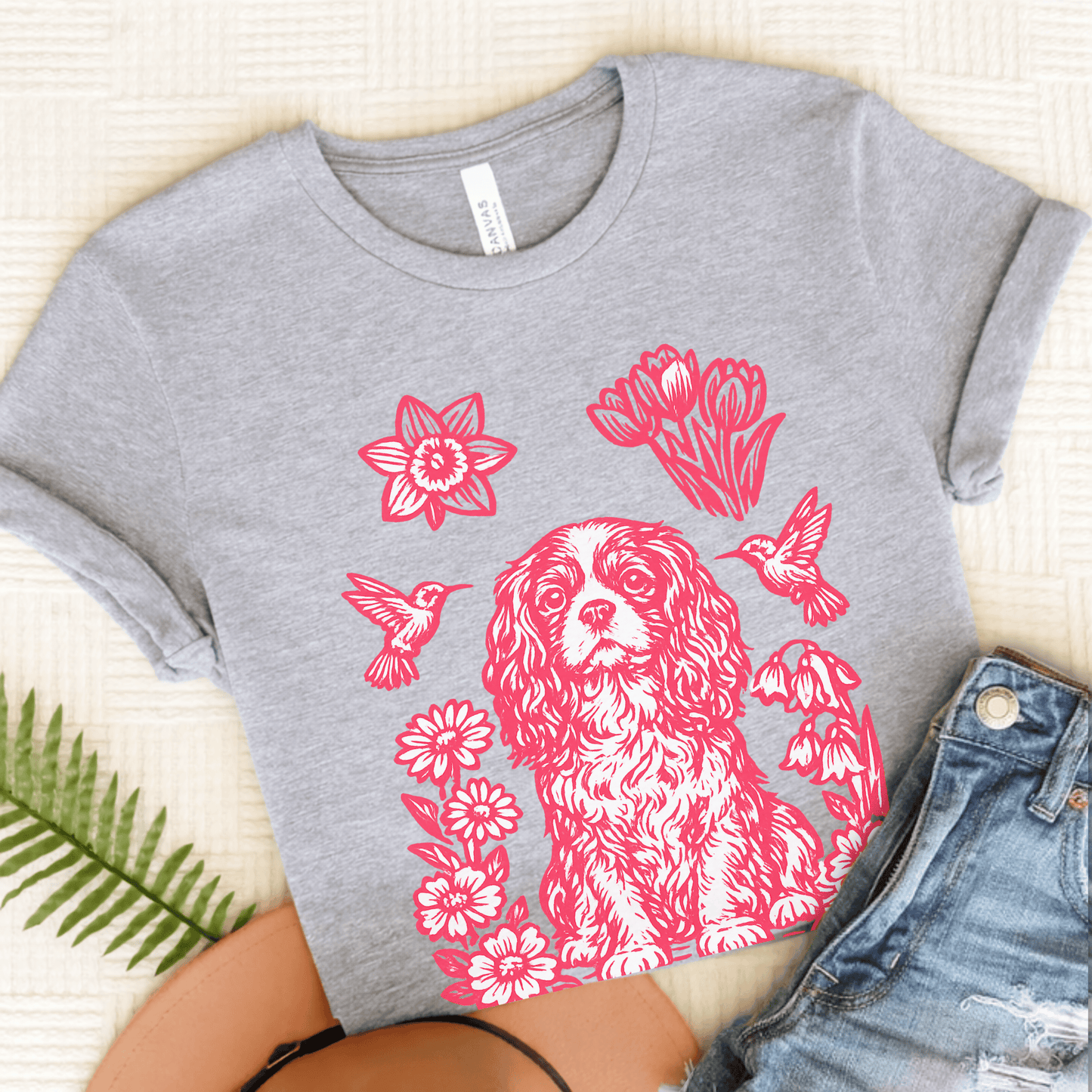 Cavalier Hummingbirds Unisex TShirt Athletic Heather