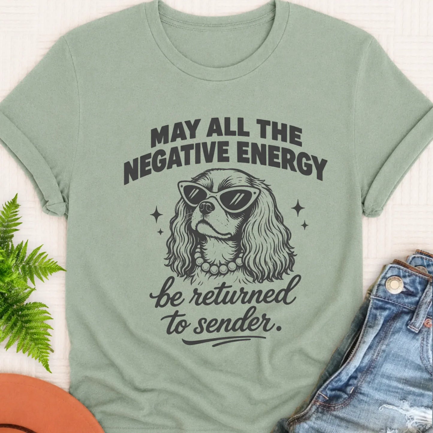 T-Shirt Bay / S Cavalier Negative Energy Unisex TShirt