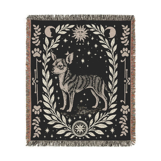 Chihuahua Celestial Woven Blanket