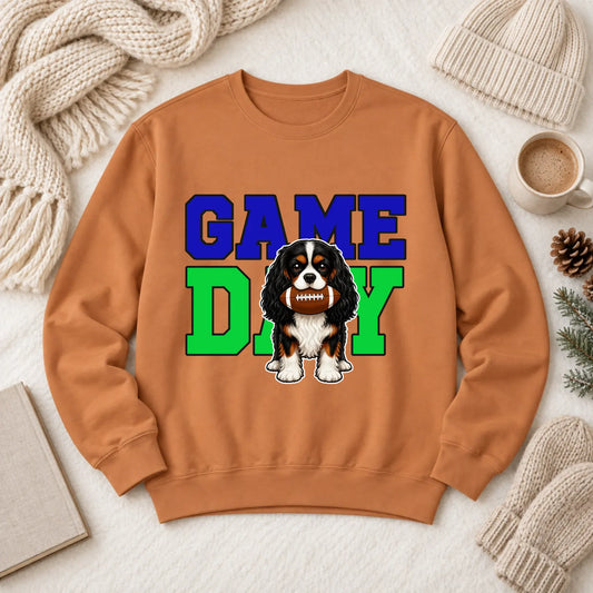 Custom Cavalier Football Game Day Unisex Sweatshirt Yam