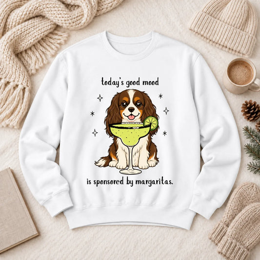 Custom Cavalier Margarita Drink Unisex Sweatshirt White