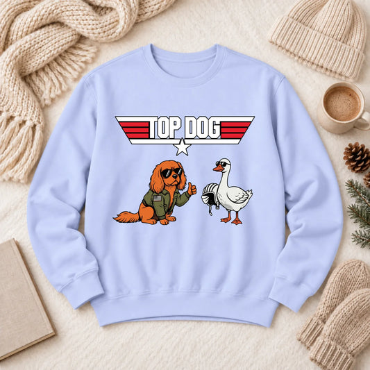 Custom Cavalier Pilot Airforce Unisex Sweatshirt Hydrangea