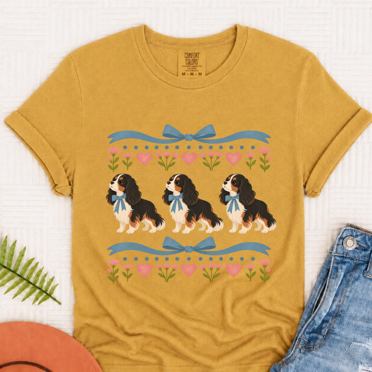 Custom Cavalier Retro 80s Grandma Unisex TShirt - T-Shirt - Good Girl John