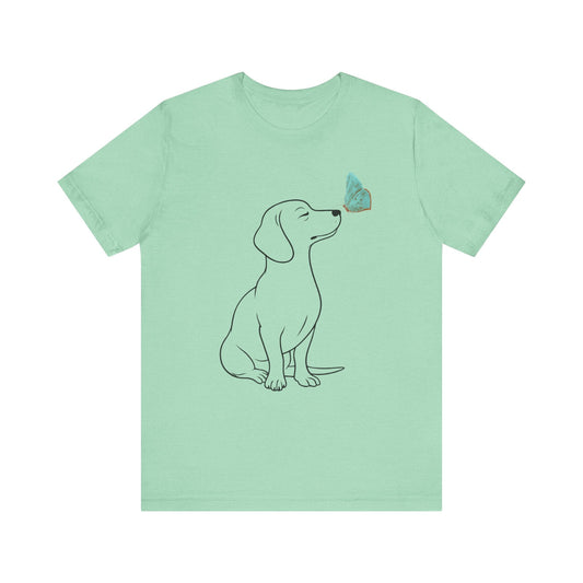 Dachshund Butterfly TShirt