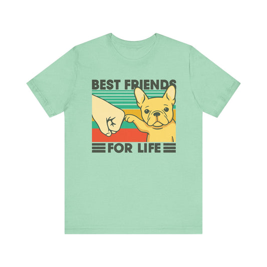 Fawn French Bulldog Bestie TShirt