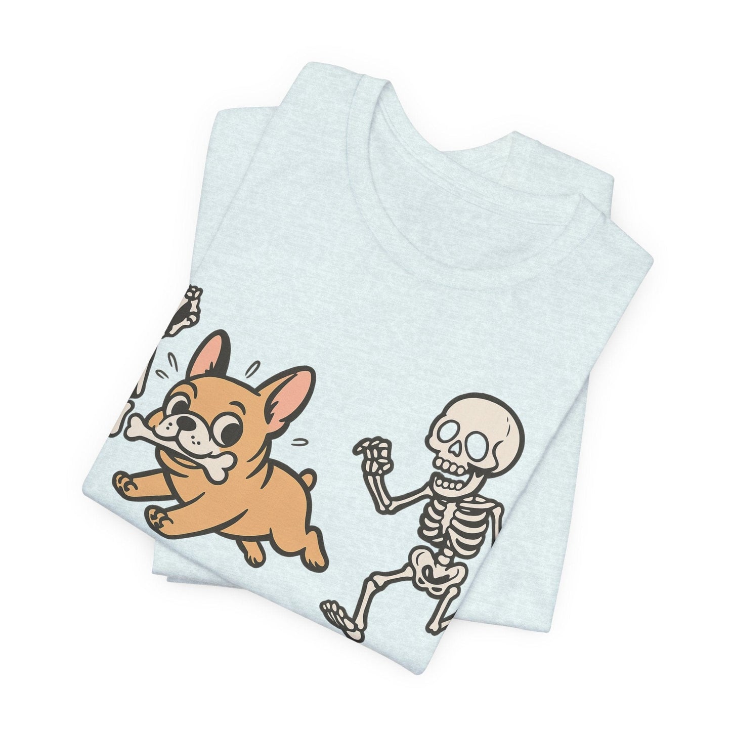 Printify T-Shirt Fawn French Bulldog Grave Robber TShirt