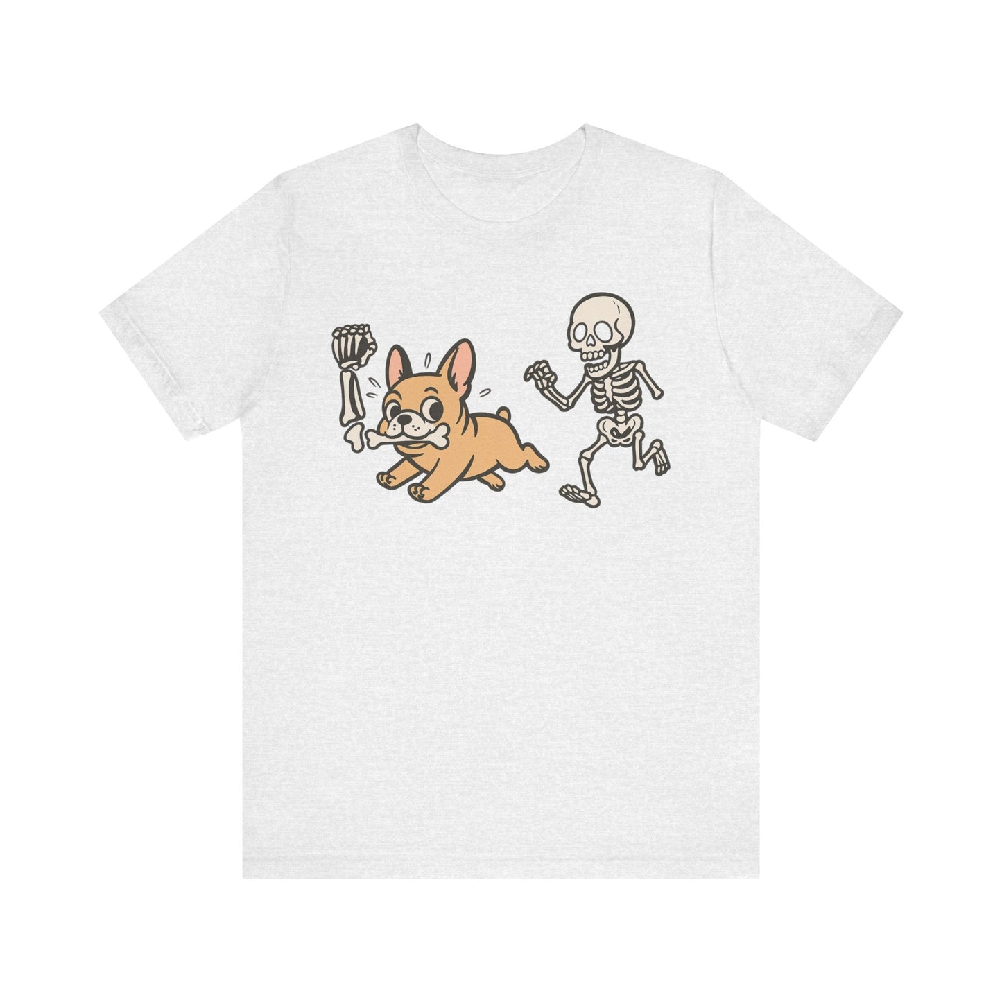 Printify T-Shirt Fawn French Bulldog Grave Robber TShirt