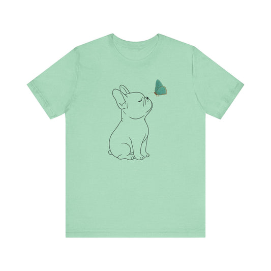 French Bulldog Butterfly TShirt