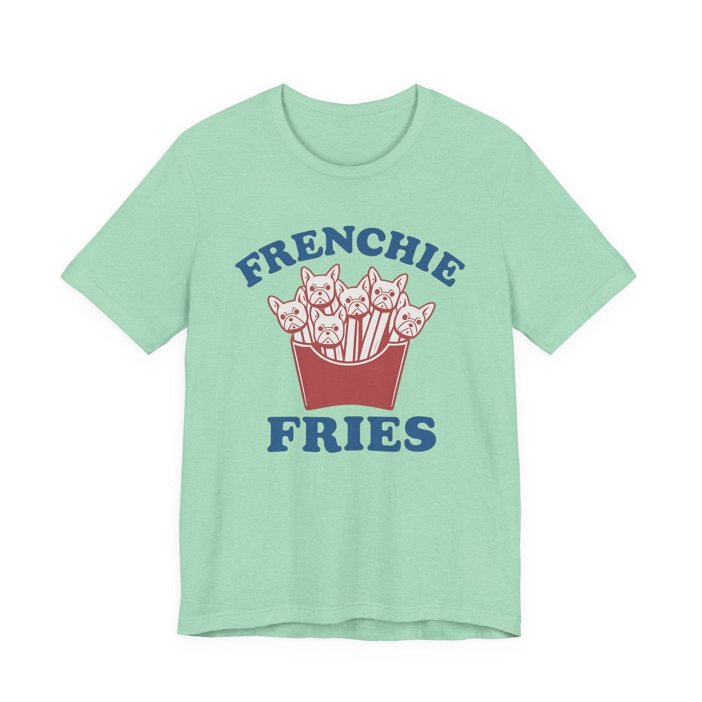 Printify T-Shirt French Bulldog Frenchie Fries TShirt