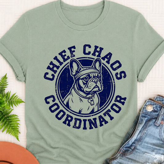 Frenchie Gym Coach Sports Coach Unisex TShirt Bay