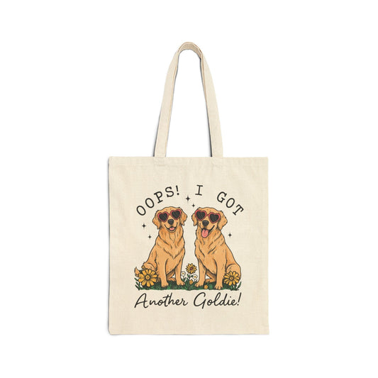 Golden Retriever Oops Tote Bag